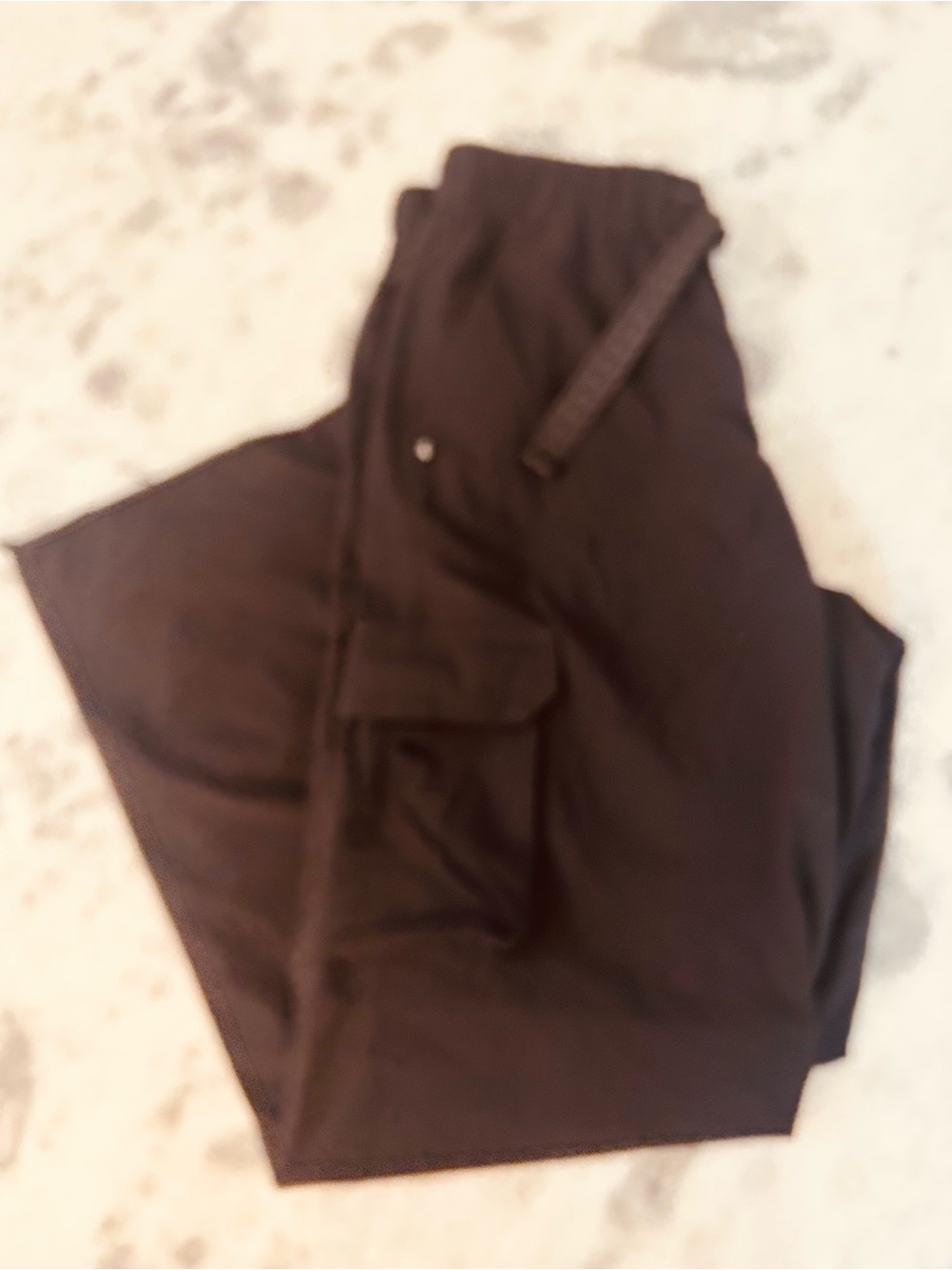 Men’s Small Nike Skateboard Kearny Cargo Skate Pants- Black / Wide Leg